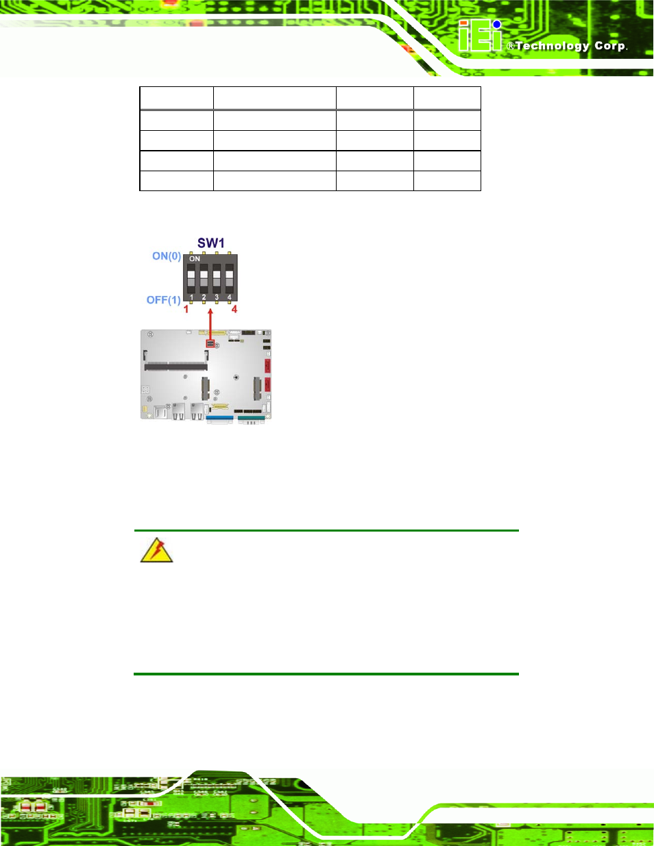 5 chassis installation, 1 airflow, Hassis | Nstallation, Table 4-6: lvds2 panel resolution, 1 airflow warning | IEI Integration WAFER-CV-D25501_N26001 User Manual | Page 62 / 181