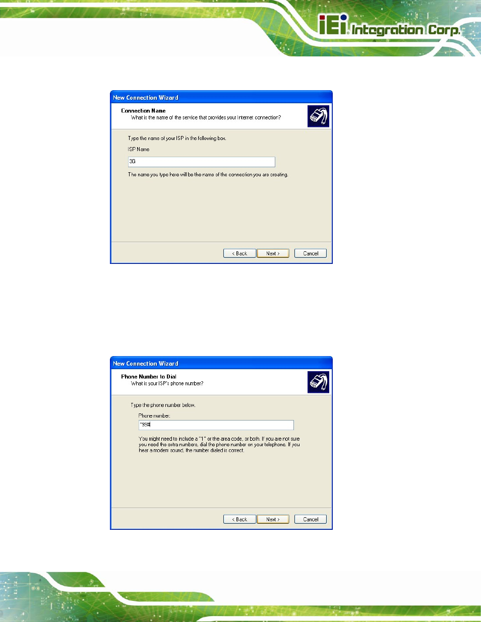 IEI Integration MPCIE-3G User Manual | Page 13 / 14