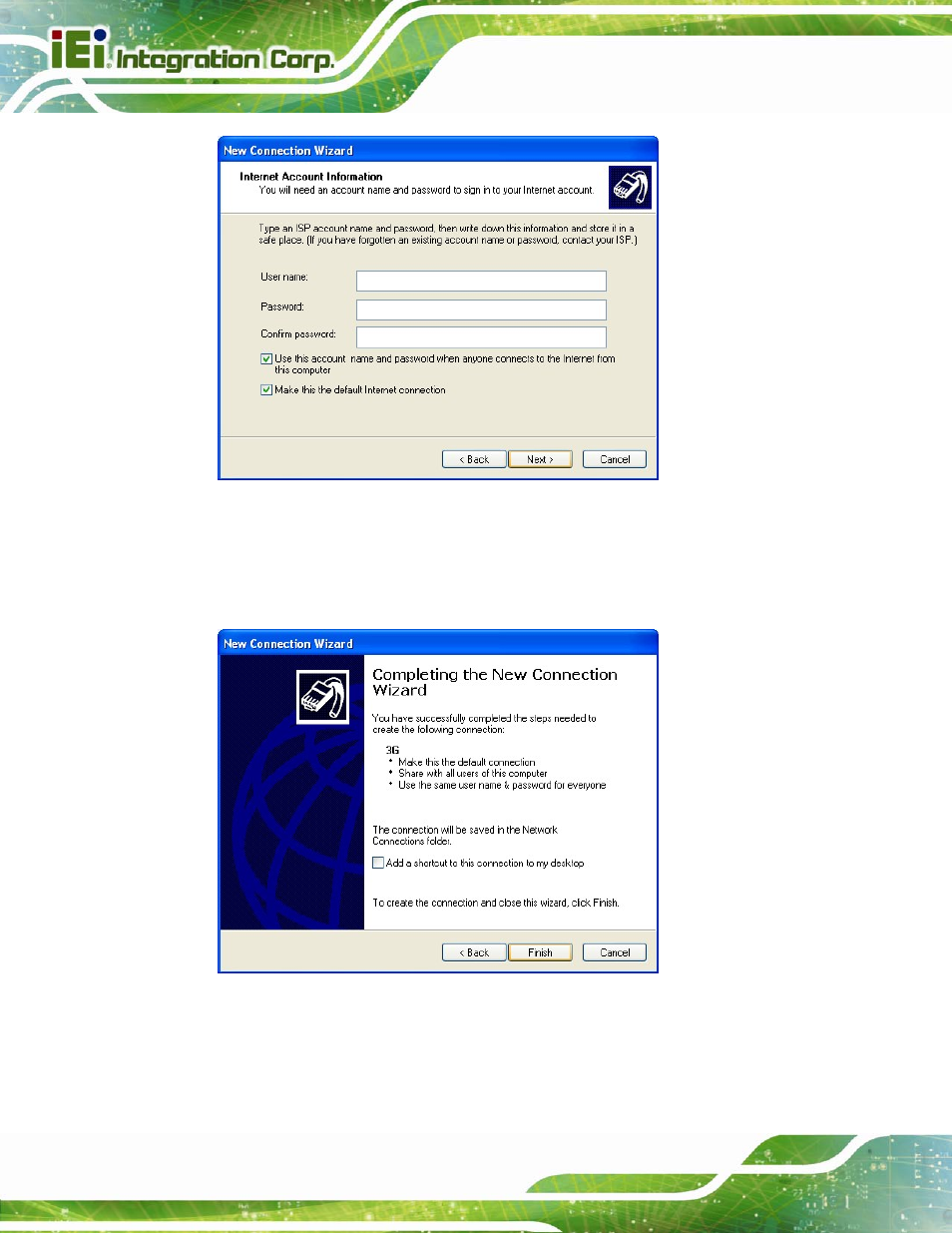 IEI Integration MPCIE-3G User Manual | Page 14 / 14