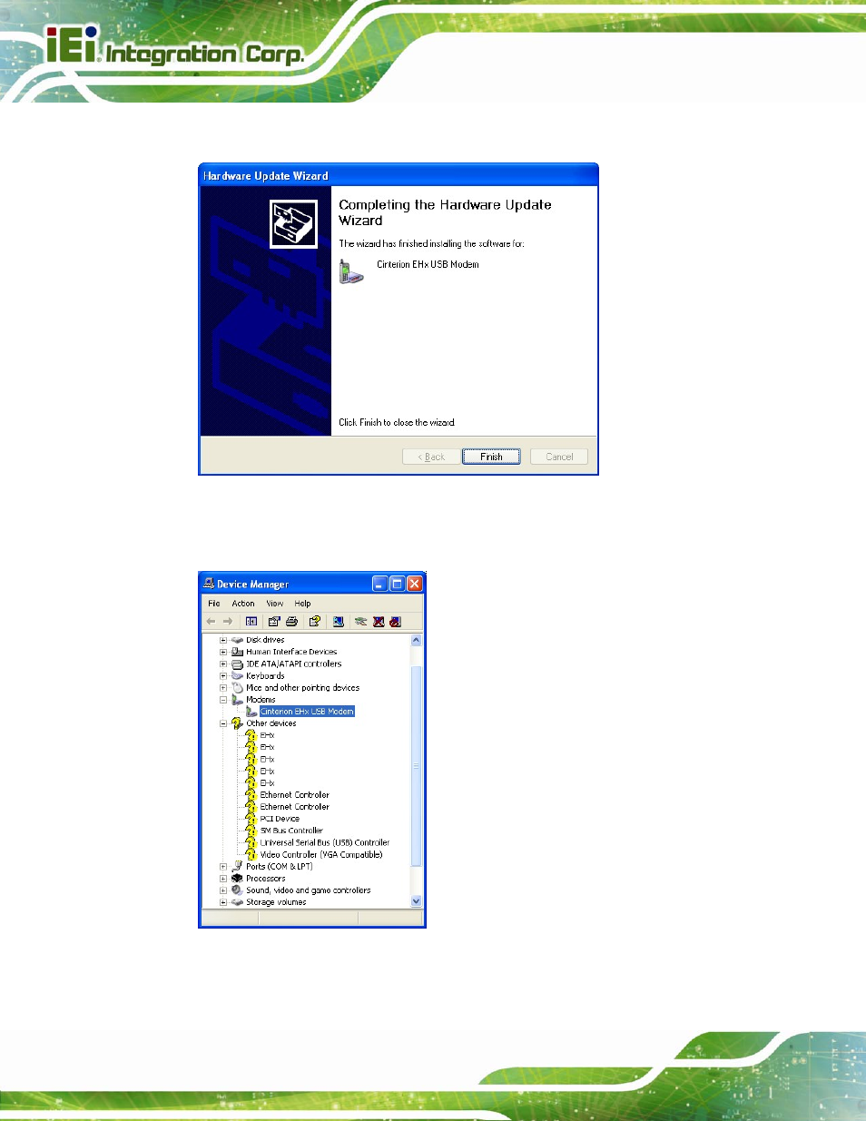 IEI Integration MPCIE-3G User Manual | Page 8 / 14