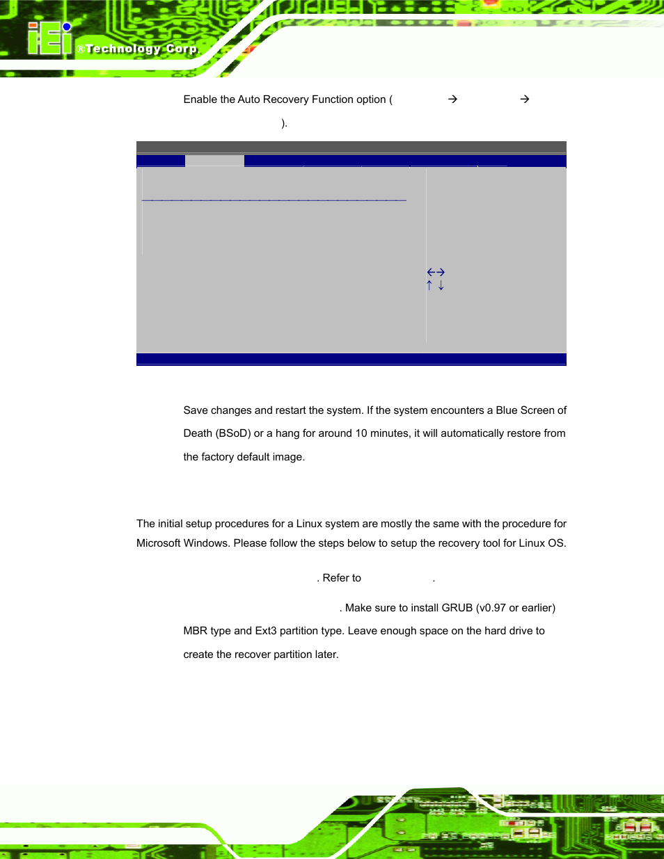 A.4 setup procedure for linux, Etup, Rocedure for | Inux, Figure a-30: iei feature | IEI Integration ECW-281B_D2550 User Manual | Page 128 / 159