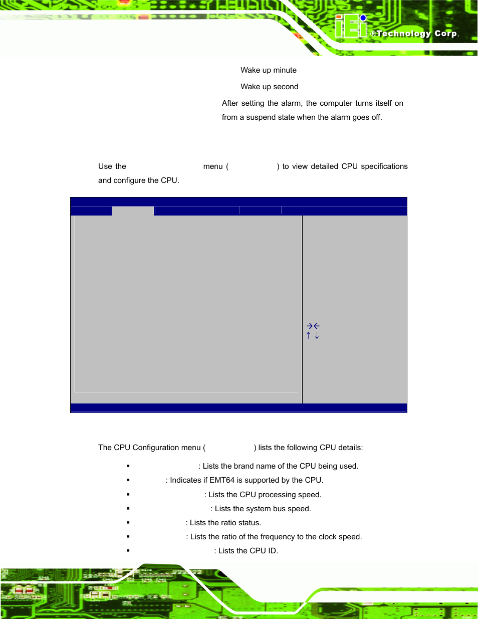 3 cpu configuration | IEI Integration ECW-281B_D2550 User Manual | Page 69 / 159