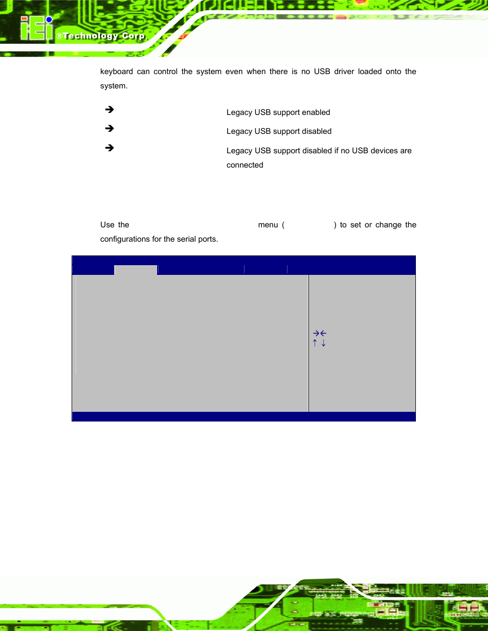 6 f81866 super io configuration | IEI Integration ECW-281B_D2550 User Manual | Page 72 / 159