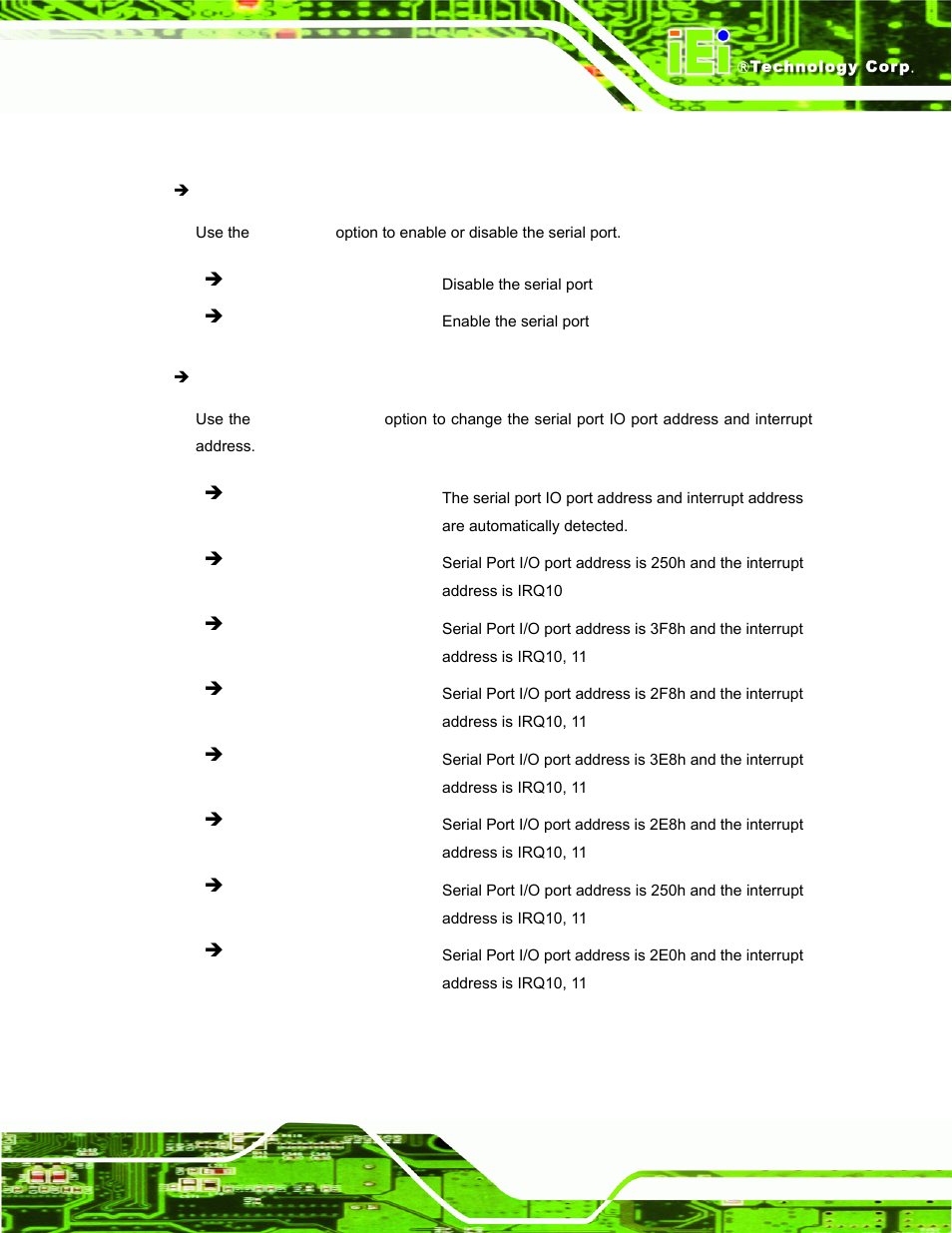 5 serial port 5 configuration | IEI Integration ECW-281B_D2550 User Manual | Page 77 / 159