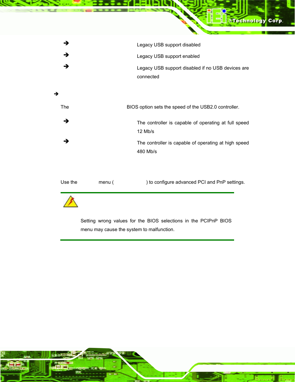 4 pci/pnp | IEI Integration ECW-281B-N270-WT v3.01 User Manual | Page 100 / 189