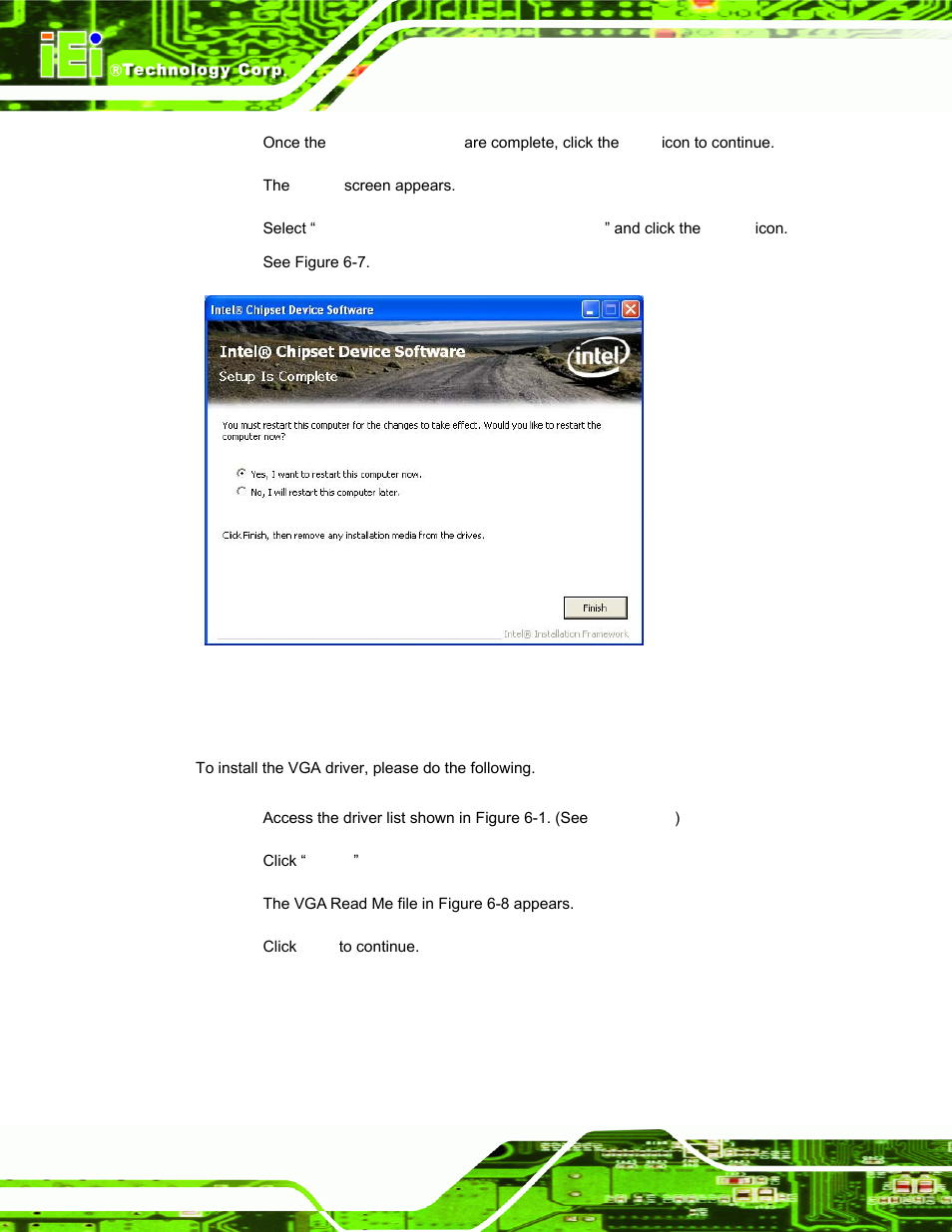 4 vga driver installation | IEI Integration ECW-281B-N270-WT v3.01 User Manual | Page 119 / 189
