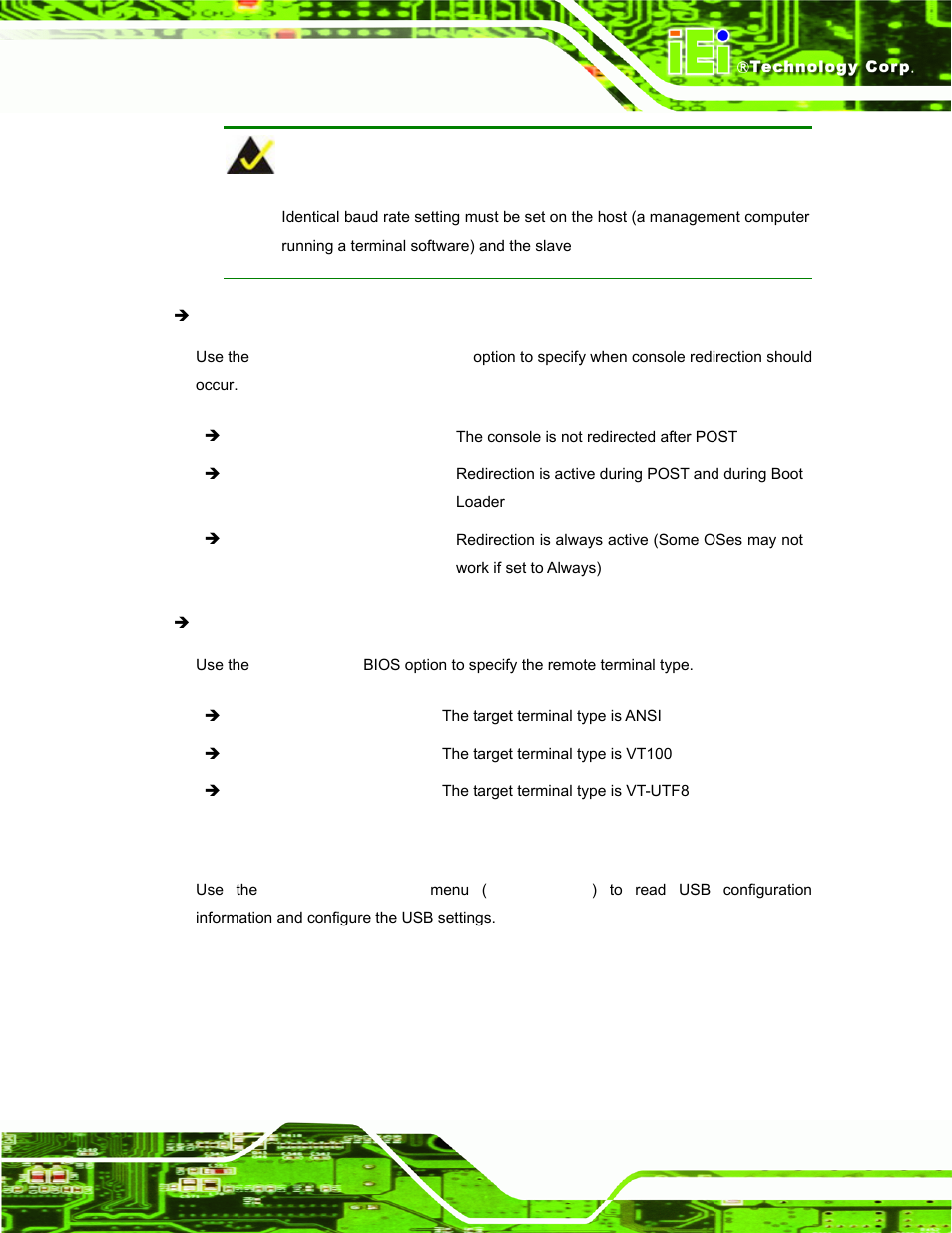 7 usb configuration | IEI Integration ECW-281B-N270-WT v3.01 User Manual | Page 98 / 189