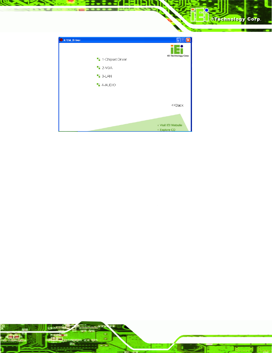 3 chipset driver installation | IEI Integration ECW-281B-N270-WT v2.00 User Manual | Page 119 / 180