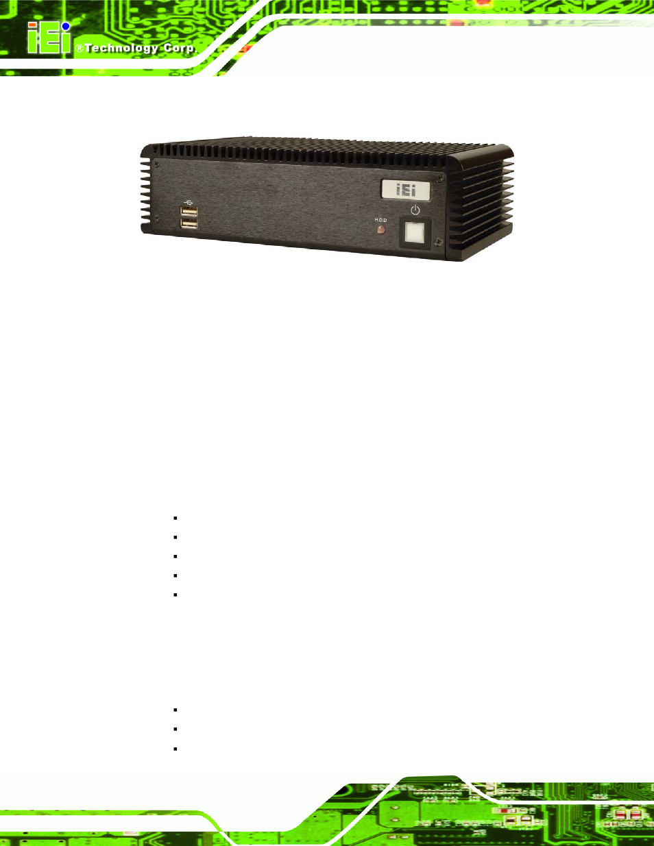 1 overview, 1 benefits, 2 features | IEI Integration ECW-281B-N270-WT v2.00 User Manual | Page 18 / 180
