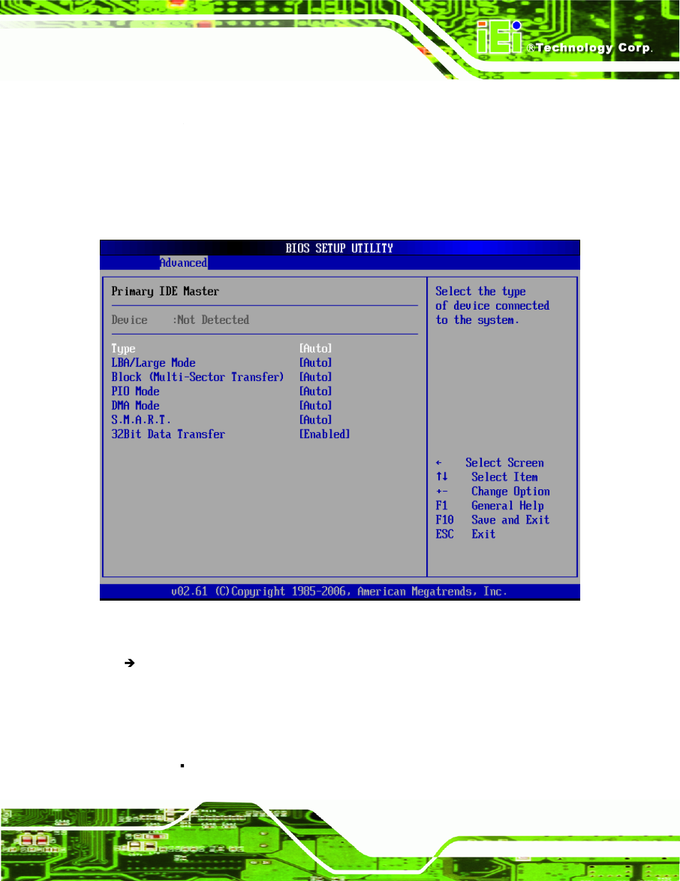 1 ide master, ide slave | IEI Integration ECW-281B-N270-WT v2.00 User Manual | Page 81 / 180
