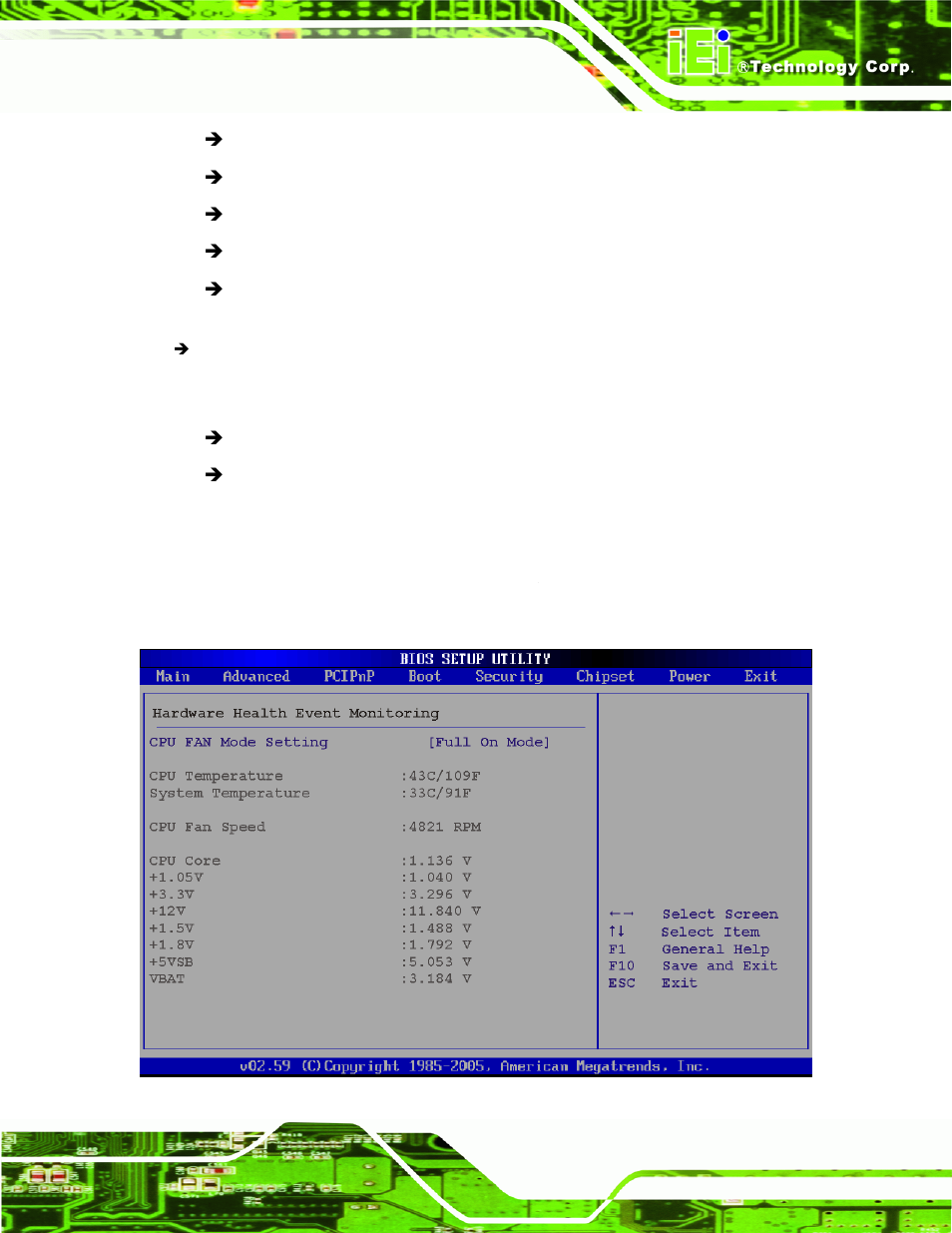 4 hardware health configuration | IEI Integration ECW-281B-N270-WT v2.00 User Manual | Page 89 / 180