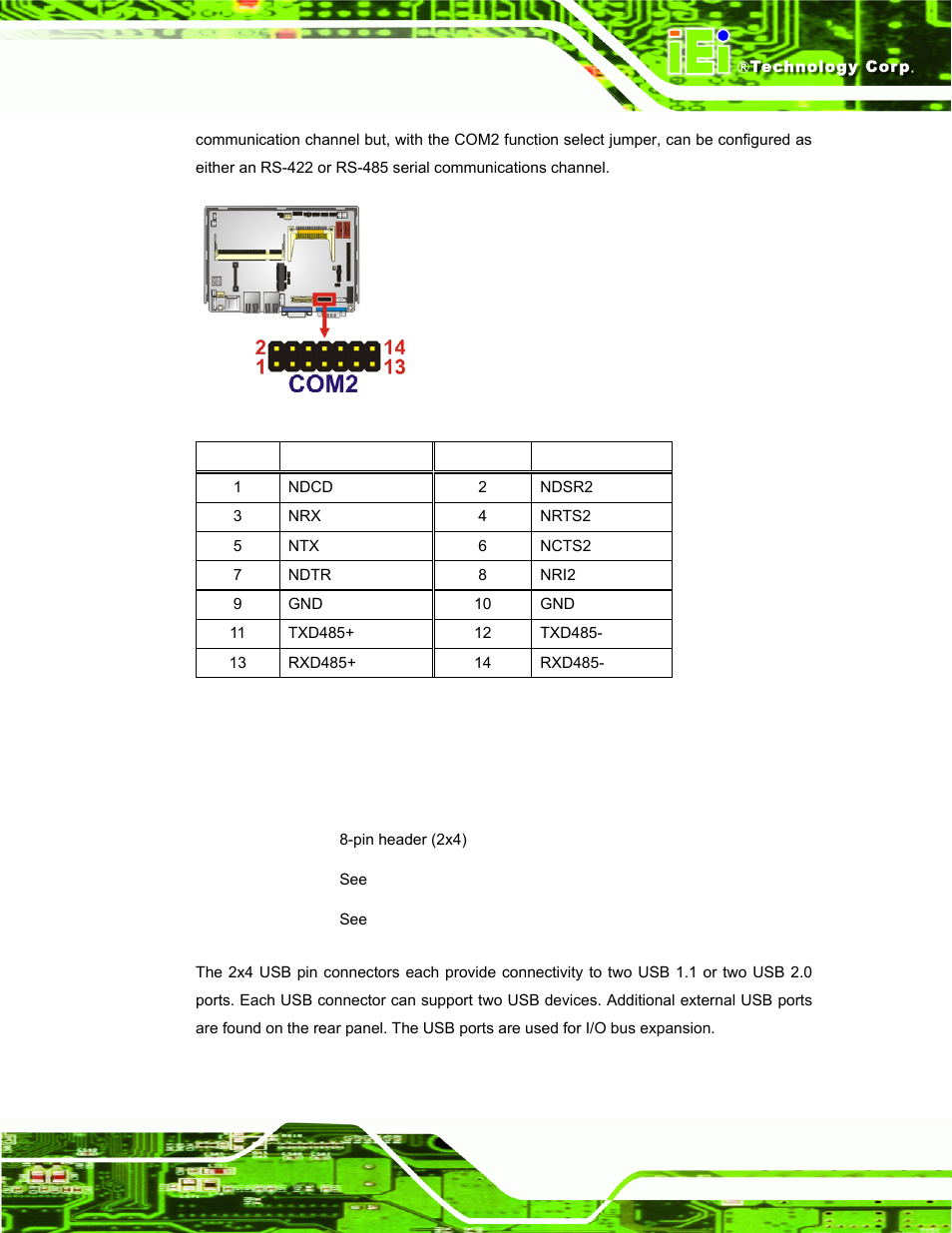 11 usb connectors (internal), Figure 2-3, Figure 2-3: ecw-281b-d5 | IEI Integration ECW-281B_B2-D525 User Manual | Page 40 / 137