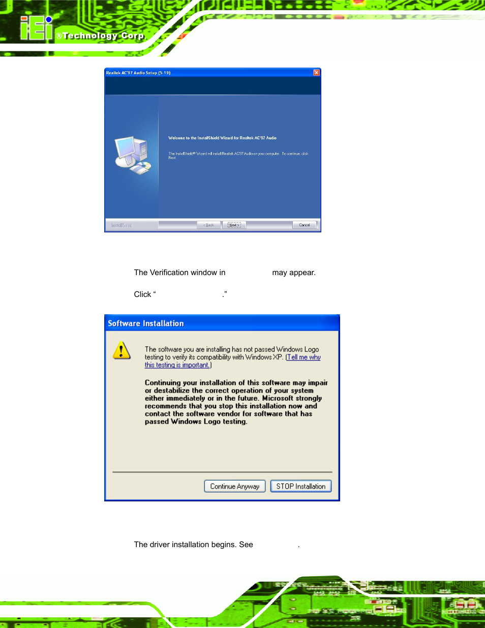 IEI Integration IBX-530B-N270 User Manual | Page 106 / 133