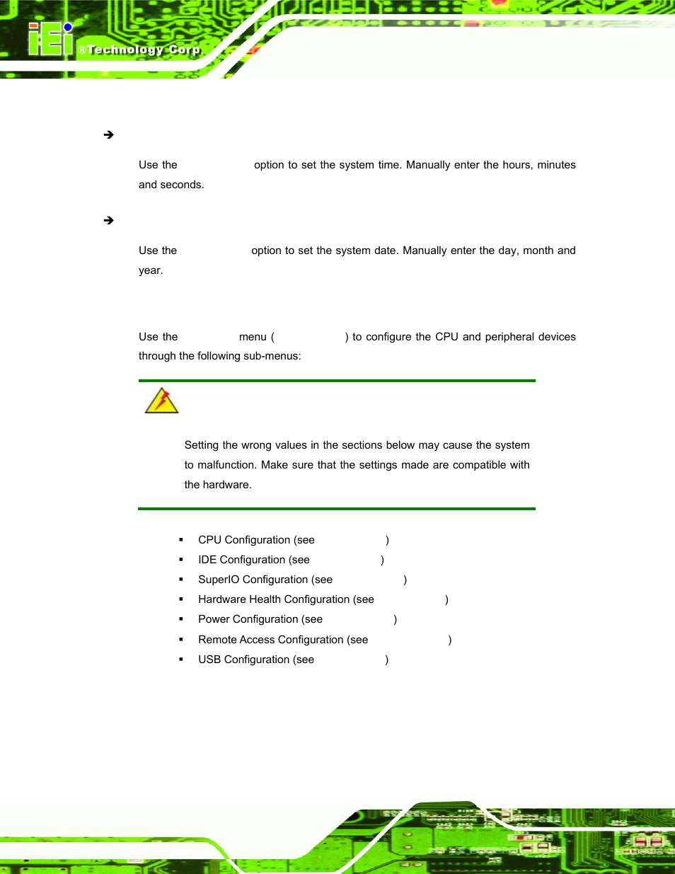3 advanced, Dvanced | IEI Integration IBX-530B-N270 User Manual | Page 58 / 133