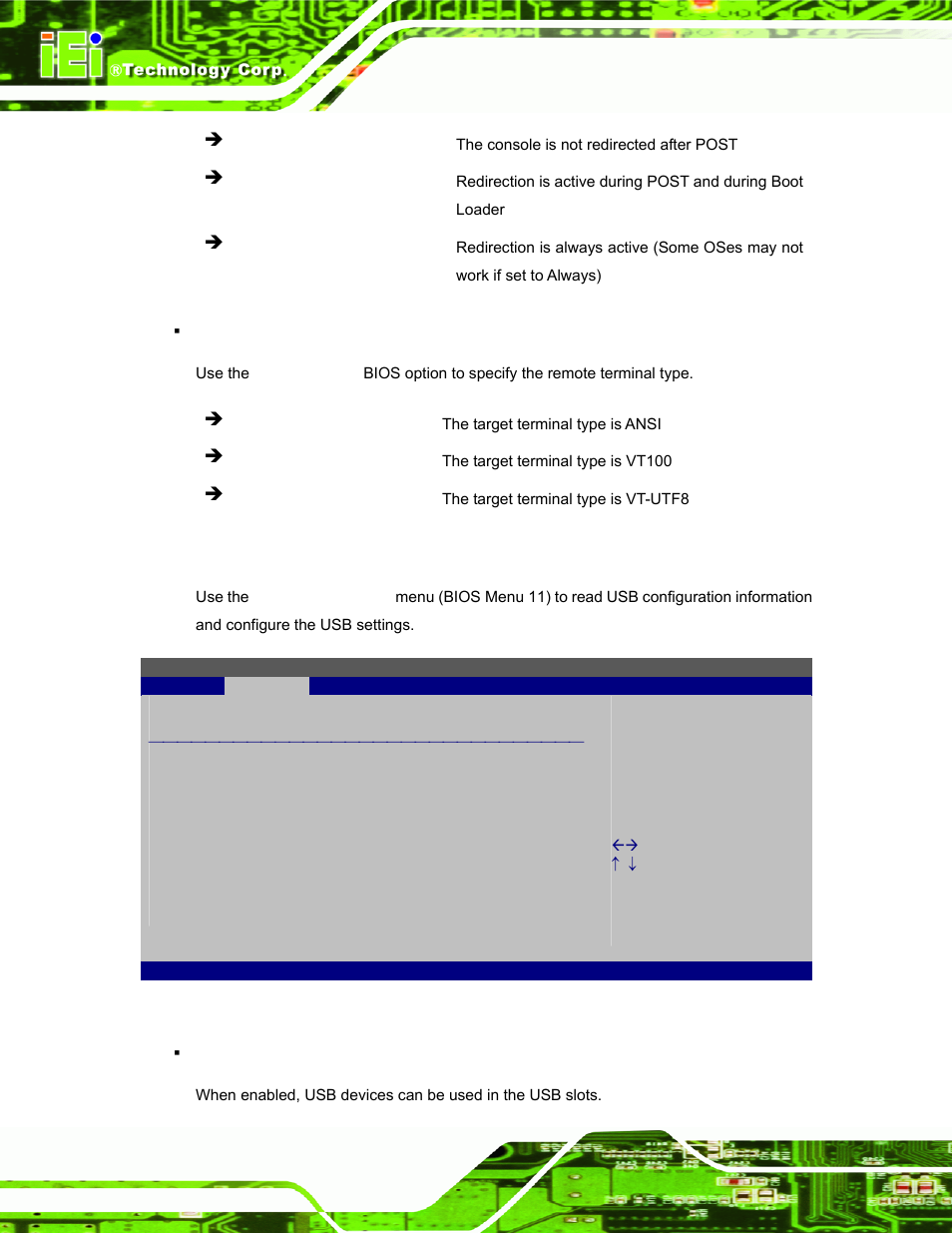 6 usb configuration, Ction 5.3.6 ) | IEI Integration uIBX-200-VX800 v2.00 User Manual | Page 62 / 116