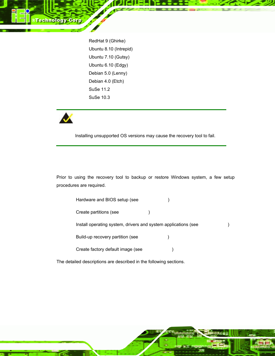 A.2 setup procedure for windows, Etup, Rocedure for | Indows | IEI Integration uIBX-200-VX800 v2.00 User Manual | Page 82 / 116