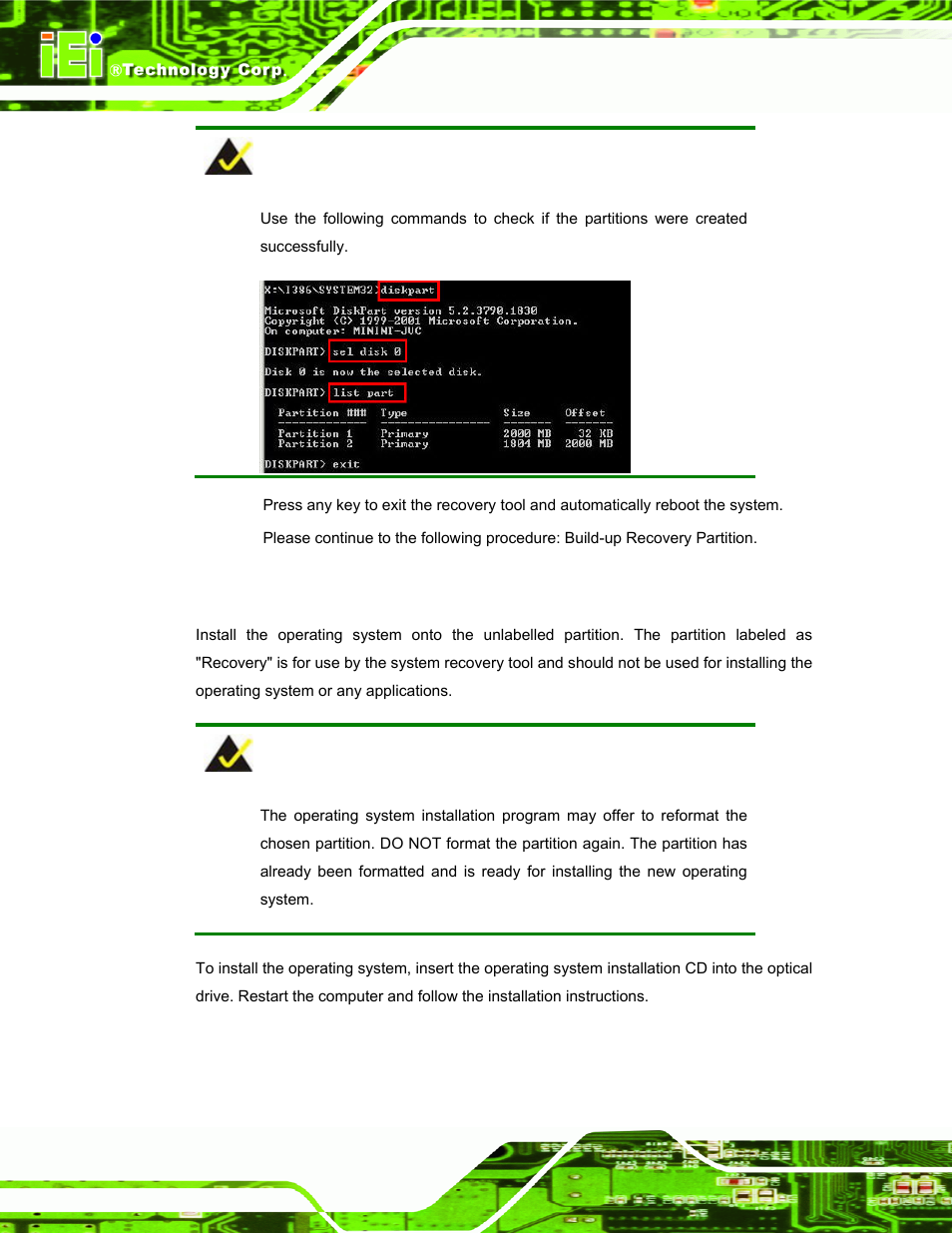 IEI Integration uIBX-200-VX800 v2.10 User Manual | Page 86 / 116