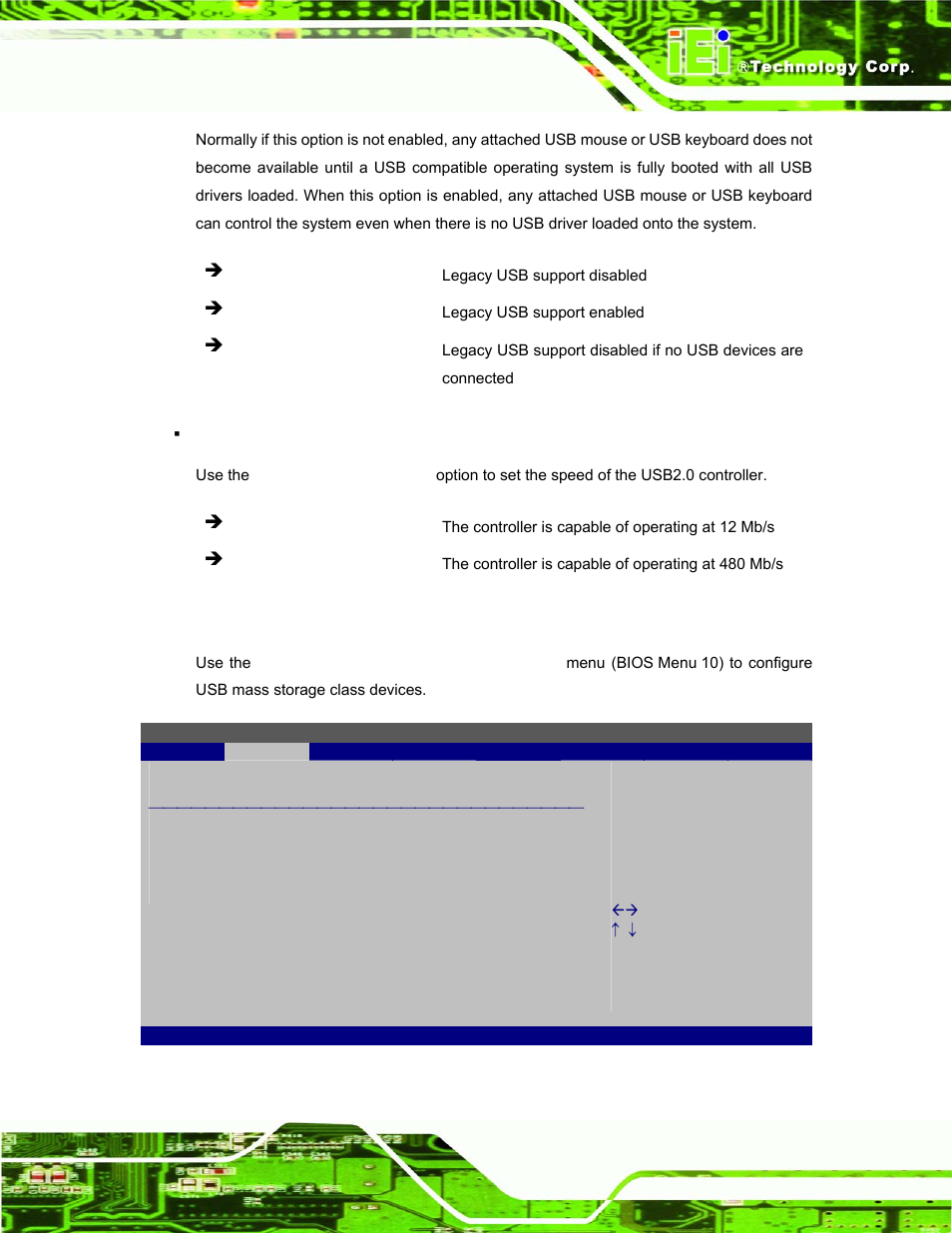 1 usb mass storage device configuration | IEI Integration uIBX-200 v1.02 User Manual | Page 60 / 109
