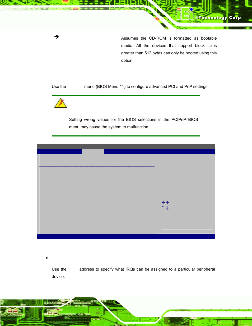 4 pci/pnp, Pci/p | IEI Integration uIBX-200 v1.02 User Manual | Page 62 / 109