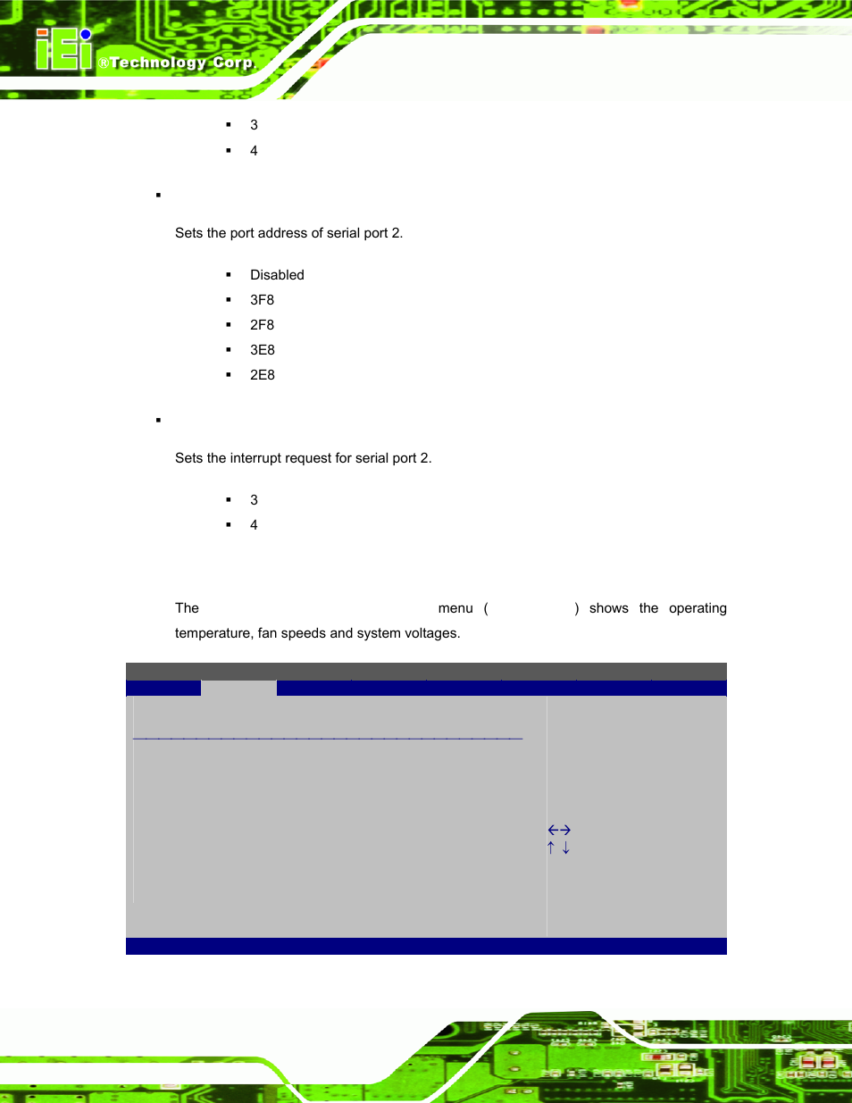 4 hardware health configuration, Ction 5.3.4 ) | IEI Integration uIBX-200 v1.10 User Manual | Page 56 / 113