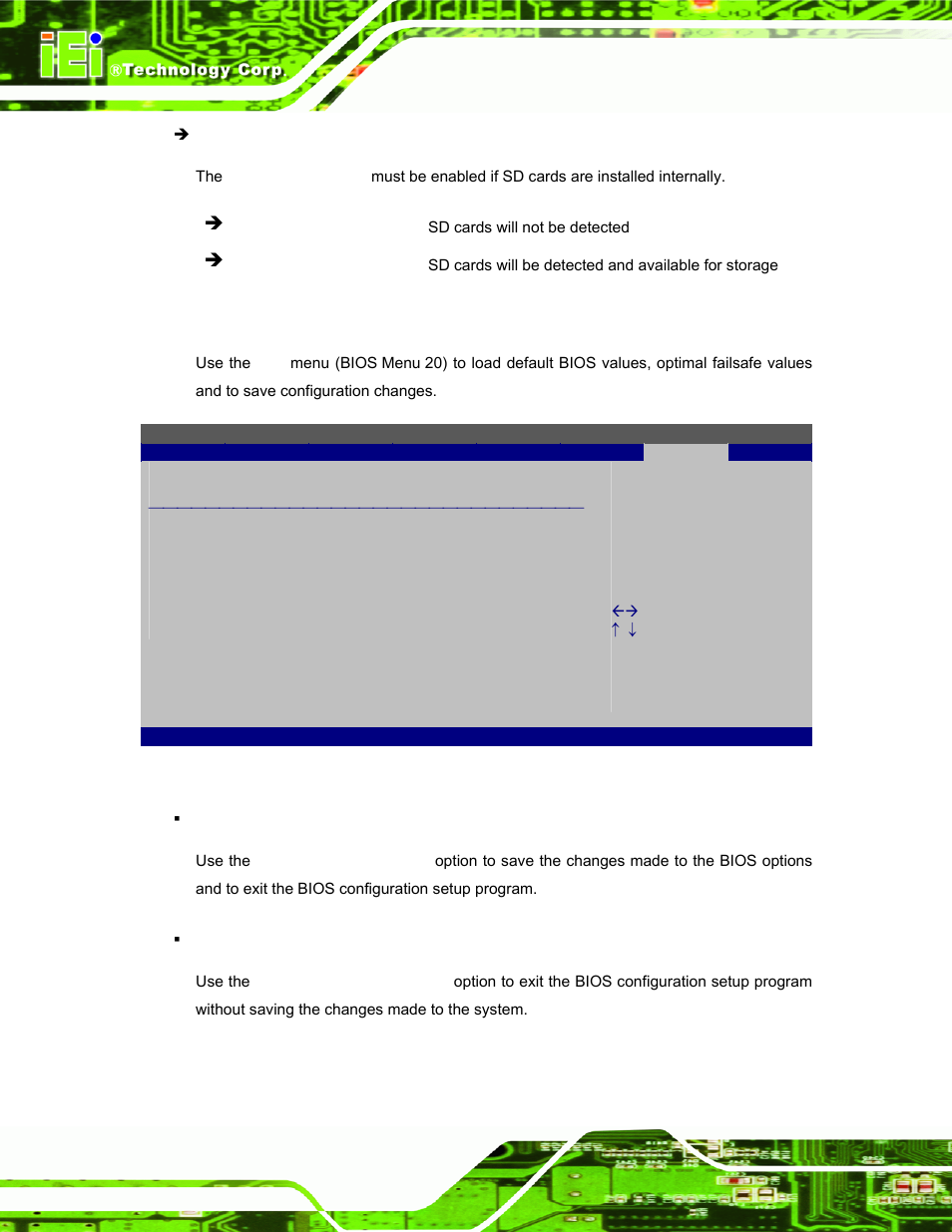 8 exit | IEI Integration uIBX-200 v1.10 User Manual | Page 72 / 113