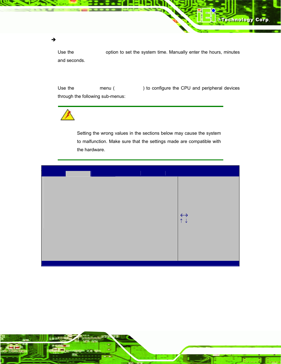 3 advanced, Dvanced | IEI Integration TANK-800-D525 v1.00 User Manual | Page 57 / 116
