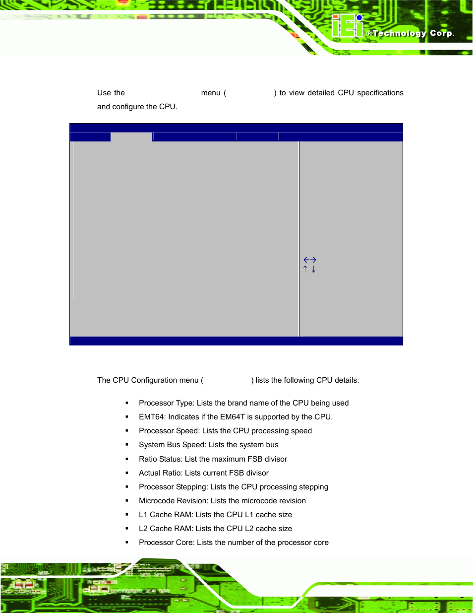 2 cpu configuration | IEI Integration TANK-800-D525 v1.00 User Manual | Page 59 / 116