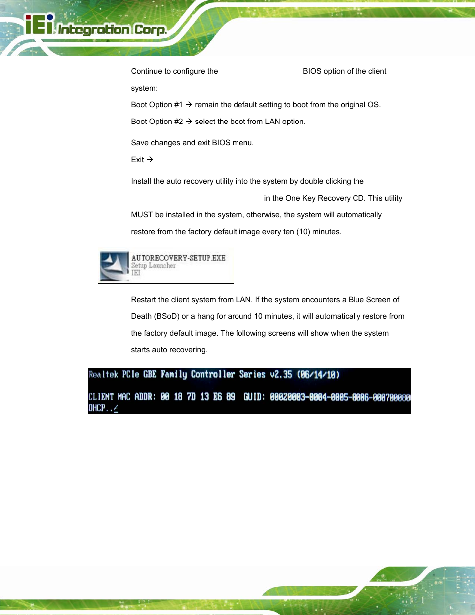 IEI Integration TANK-800-D525 v1.14 User Manual | Page 124 / 137