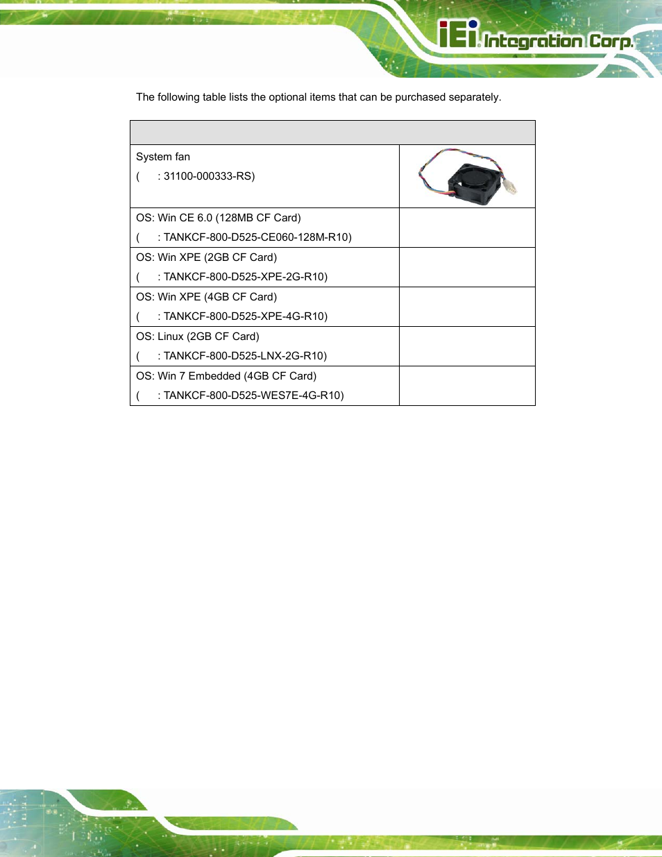 IEI Integration TANK-800-D525 v1.14 User Manual | Page 27 / 137