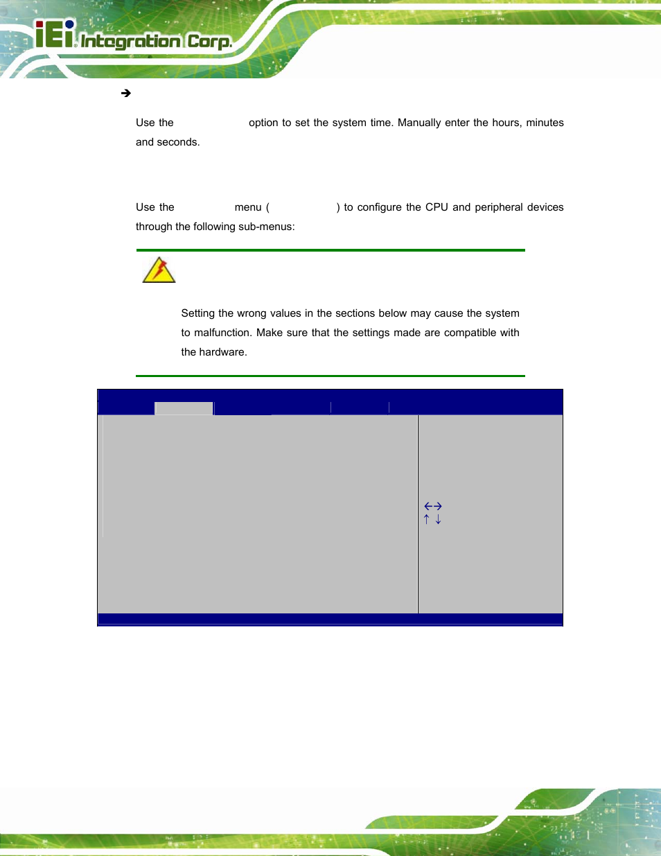 3 advanced, Dvanced | IEI Integration TANK-800-D525 v1.14 User Manual | Page 62 / 137