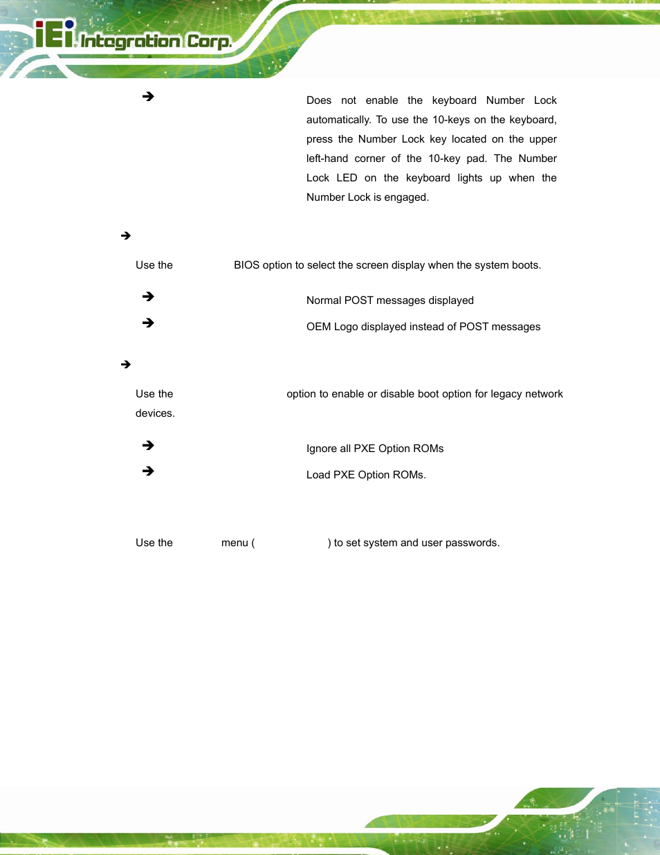 6 security, Ecurity | IEI Integration TANK-800-D525 v1.14 User Manual | Page 84 / 137