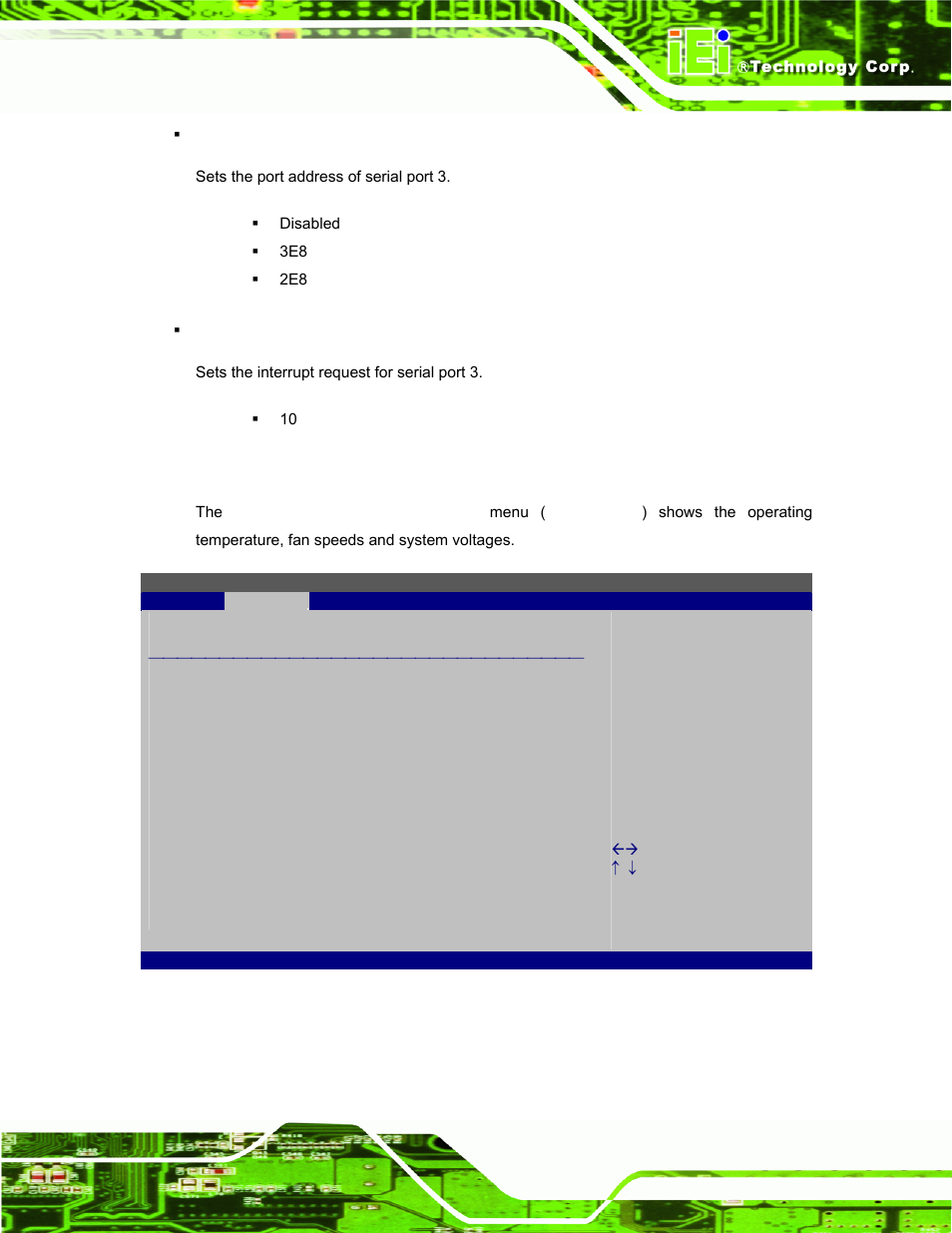 4 hardware health configuration, Ction 4.3.4 ) | IEI Integration TANK-GM45A User Manual | Page 49 / 104