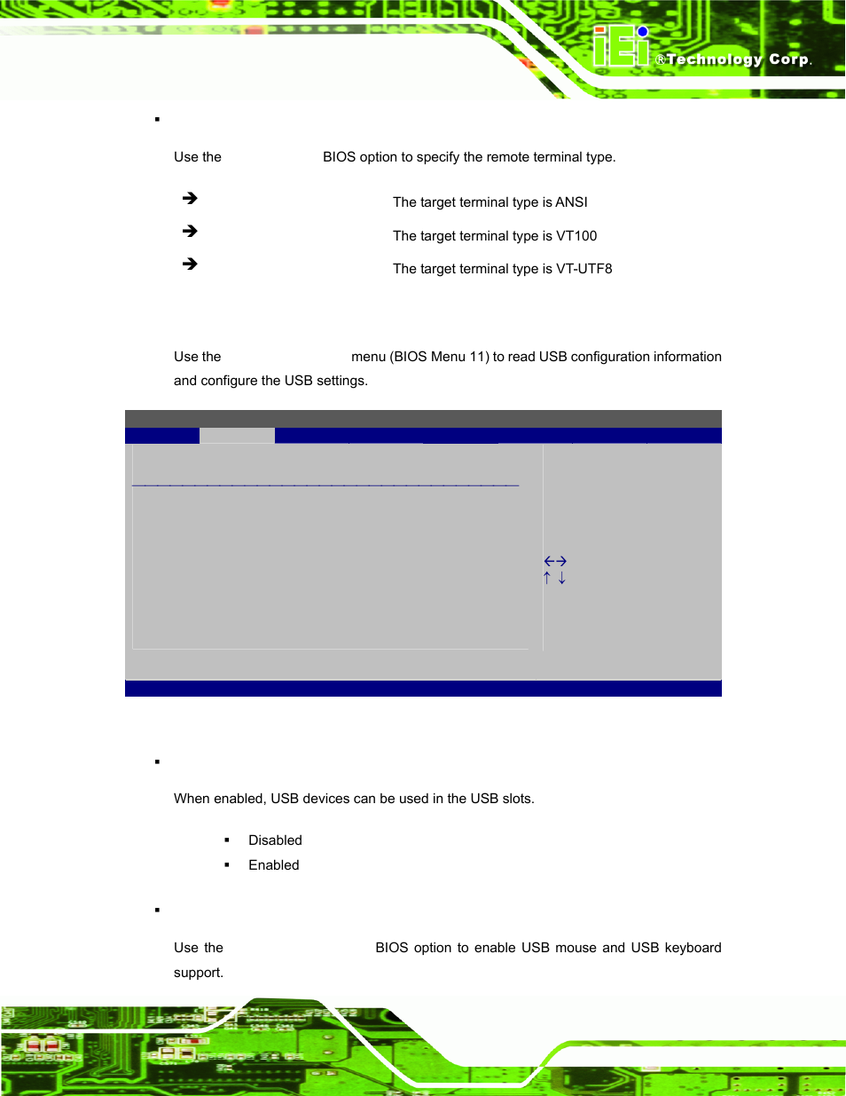 7 usb configuration, Ction 4.3.7 ) | IEI Integration TANK-GM45A User Manual | Page 55 / 104