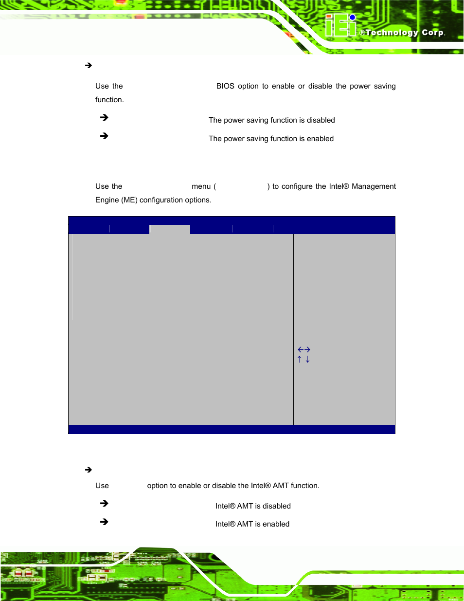 3 me configuration | IEI Integration TANK-700-QM67 v1.00 User Manual | Page 90 / 128