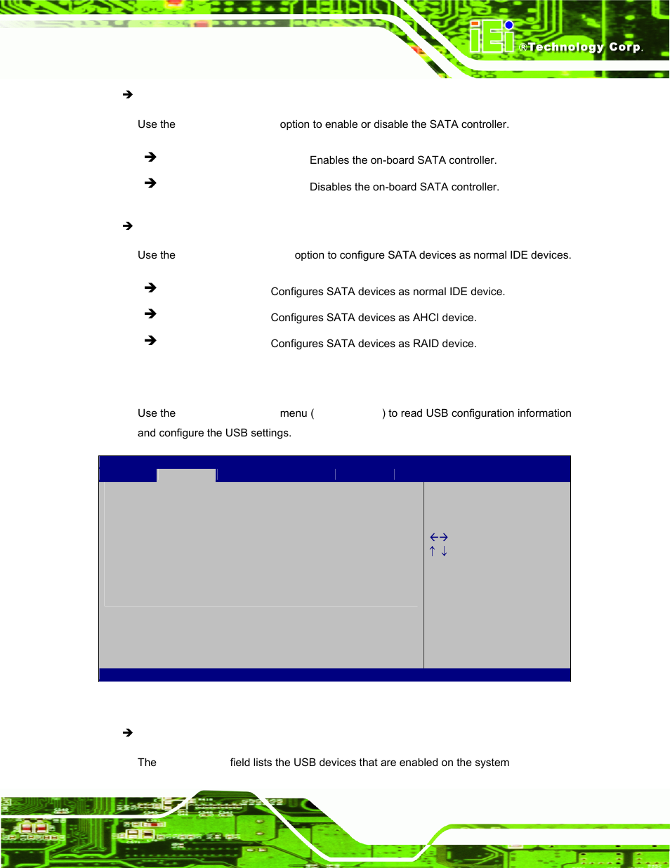 5 usb configuration | IEI Integration TANK-700-QM67 v1.12 User Manual | Page 69 / 145
