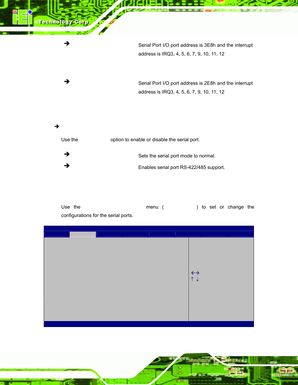 7 super io configuration | IEI Integration TANK-700-QM67 v1.12 User Manual | Page 74 / 145