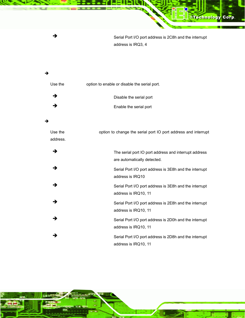 3 serial port 3 configuration | IEI Integration TANK-700-QM67 v1.12 User Manual | Page 77 / 145