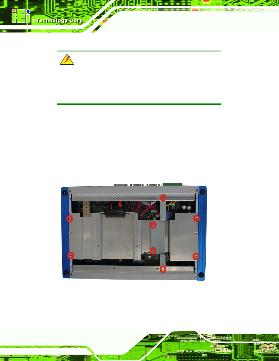 7 so-dimm installation, So-dimm, Nstallation | Figure 3-9: retention screws, 7 s o-dimm in s ta lla tio n | IEI Integration TANK-720-Q67 User Manual | Page 34 / 147