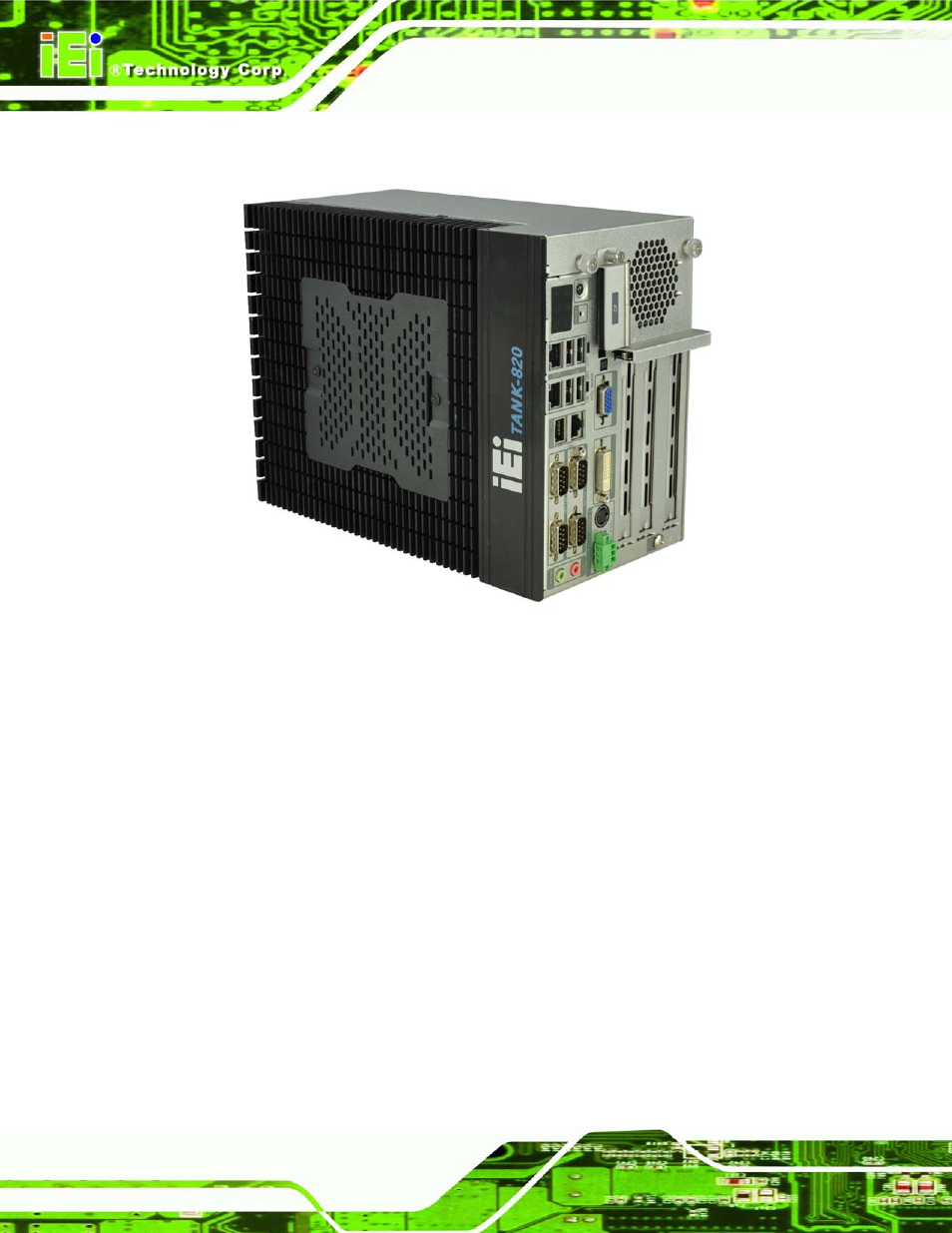 1 overview, Verview, Figure 1-1: tank-820 | 1 ove rvie w | IEI Integration TANK-820-H61 v1.00 User Manual | Page 15 / 158
