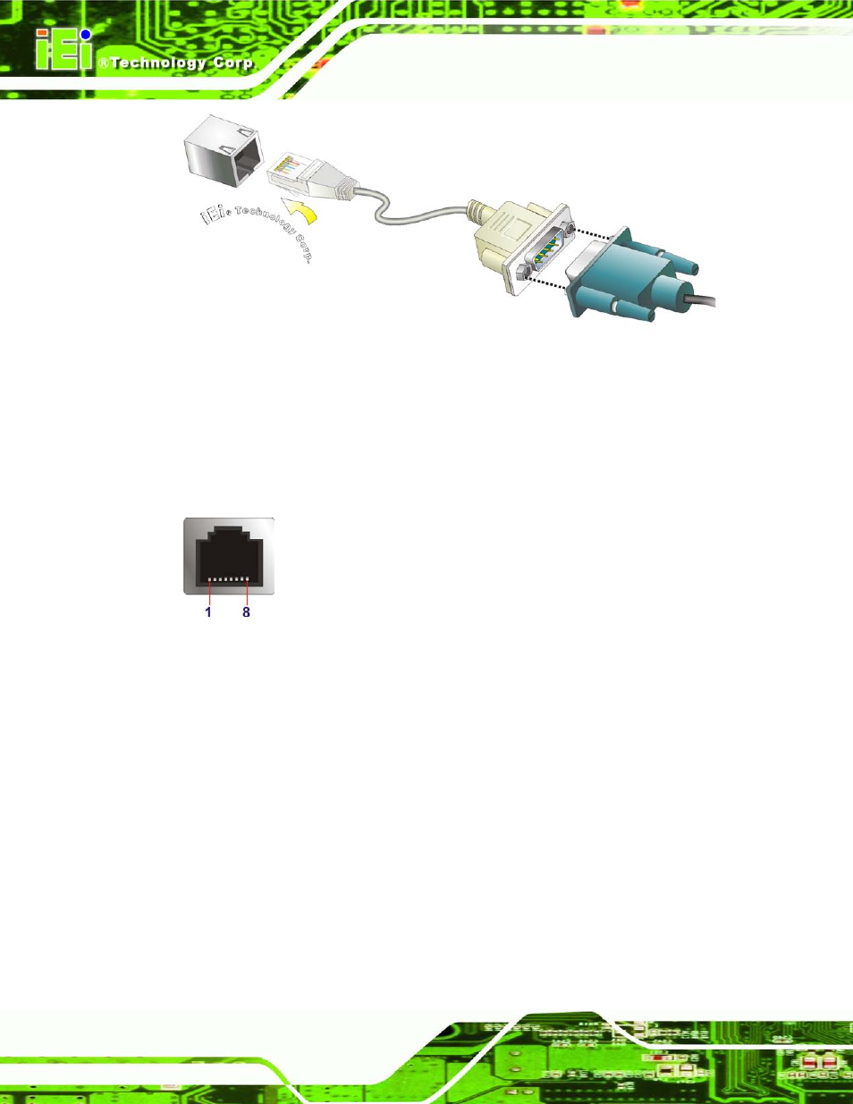 11 rs-232 serial port connectors | IEI Integration TANK-820-H61 v1.00 User Manual | Page 45 / 158