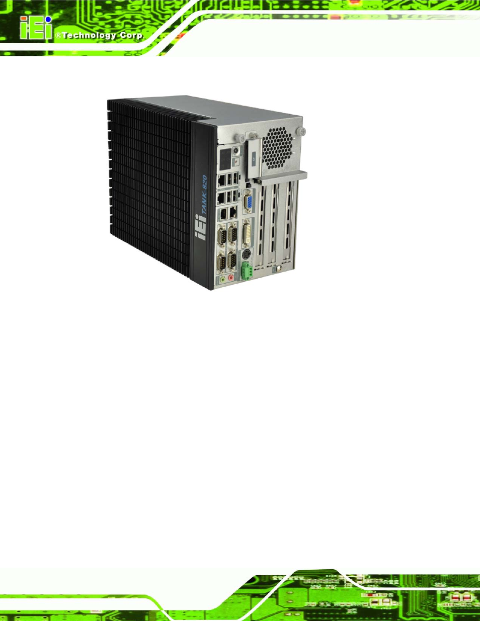1 overview, Verview, Figure 1-1: tank-820 | 1 ove rvie w | IEI Integration TANK-820-H61 v2.00 User Manual | Page 15 / 158