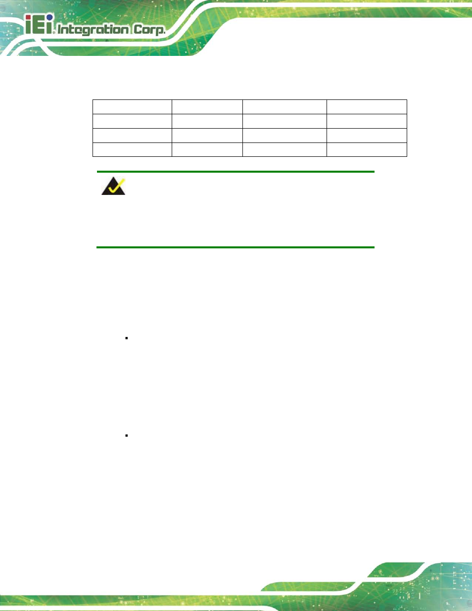 A.1.2 supported operating system | IEI Integration TANK-820-H61 v2.03 User Manual | Page 111 / 157