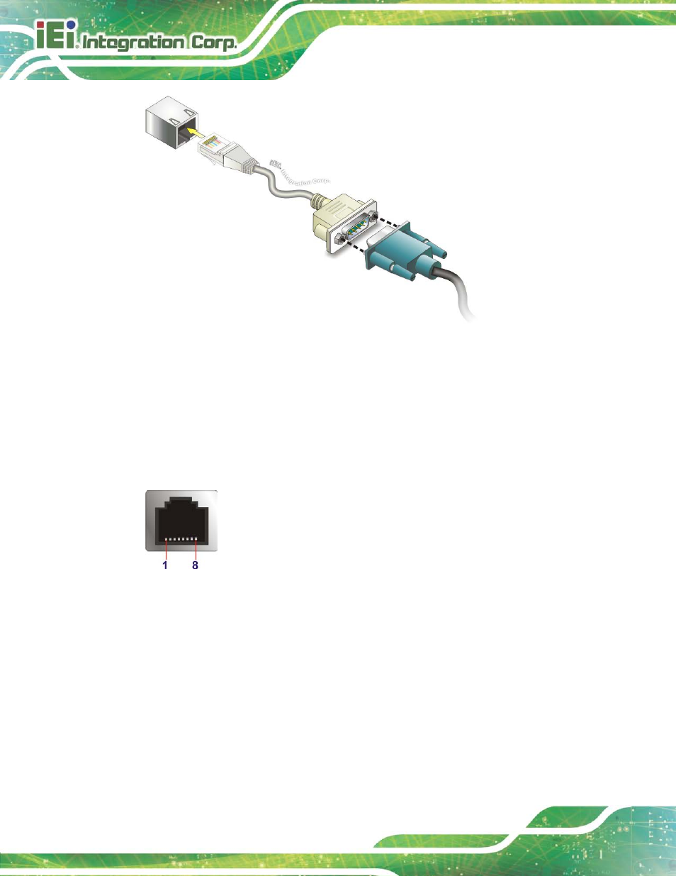 11 rs-232 serial port connectors | IEI Integration TANK-820-H61 v2.03 User Manual | Page 45 / 157