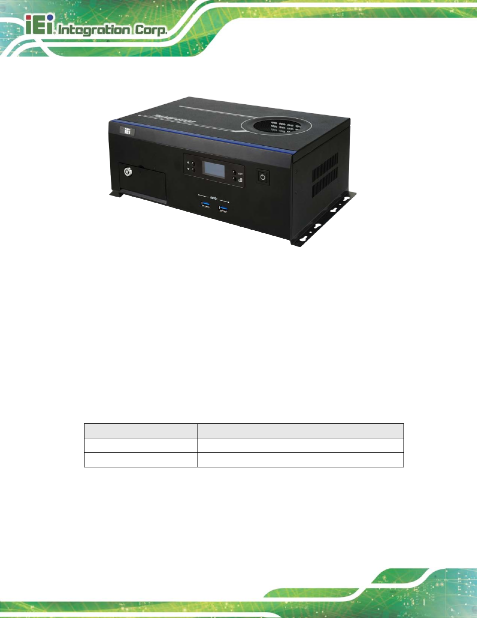 1 overview, 2 model variations, Verview | Odel, Ariations, Figure 1-1: tank-6000-c226, Table 1-1: model variations, 1 ove rvie w | IEI Integration TANK-6000-C226 User Manual | Page 12 / 138