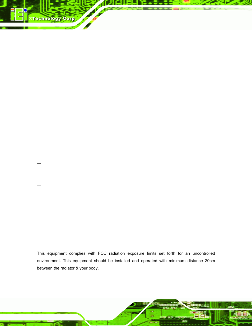 IEI Integration IOPS-Q67_H61 User Manual | Page 4 / 70