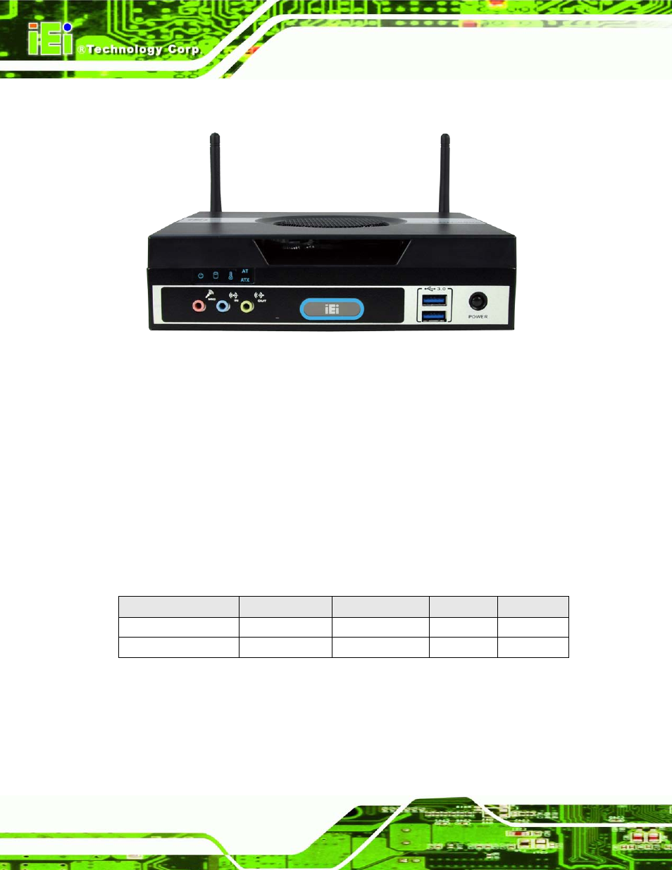 1 overview, 2 model variations, Verview | Odel, Ariations, Figure 1-1: ecn-680a-h61, Table 1-1: model variations, 1 ove rvie w | IEI Integration ECN-680A-H61 User Manual | Page 16 / 190