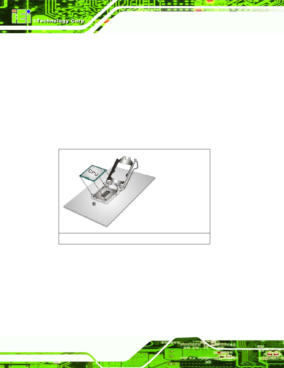 Figure 3-8: insert the cpu | IEI Integration ECN-680A-H61 User Manual | Page 34 / 190