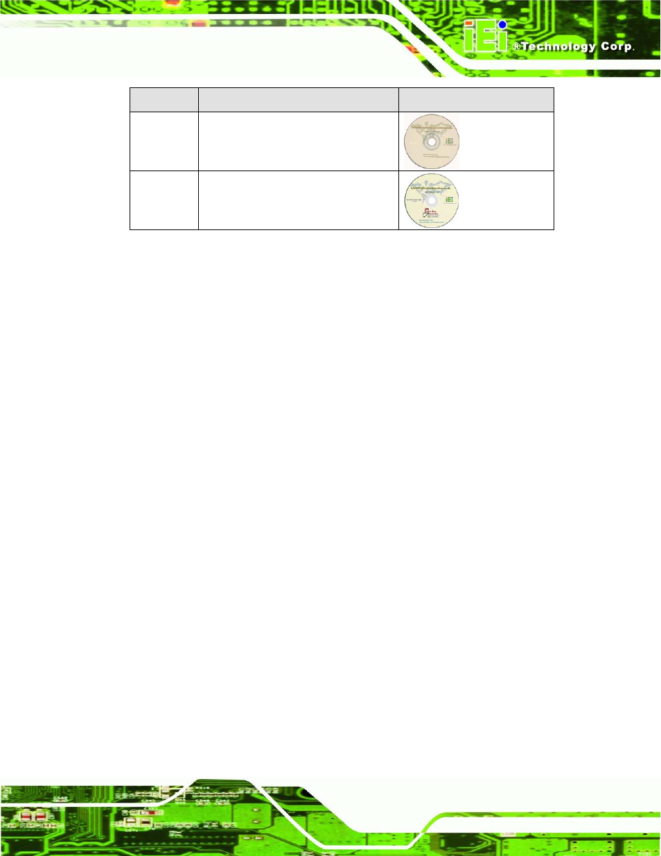 Table 2-1: package list contents | IEI Integration ECN-360A-HM65 User Manual | Page 24 / 154