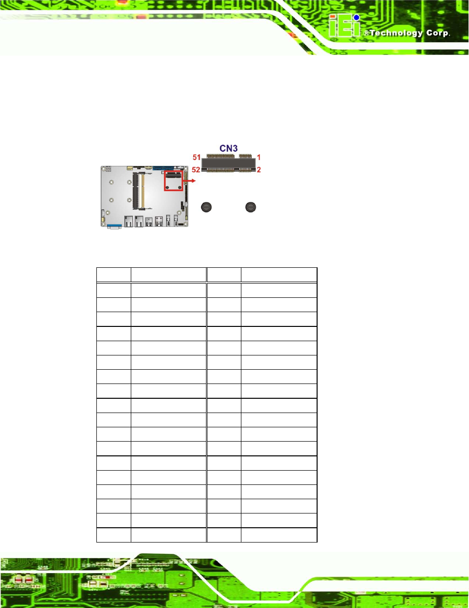 Figure 4-12: pcie mini card slot location | IEI Integration ECN-360A-HM65 User Manual | Page 50 / 154
