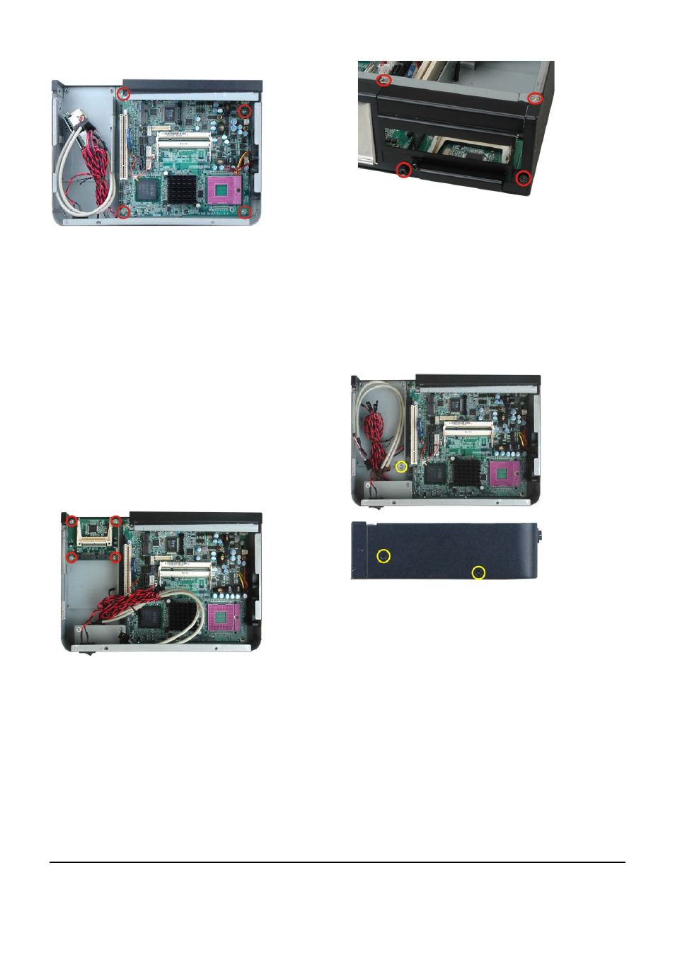 Step 4: cf module installation (optional), Step 5: disk drive installation | IEI Integration EBC-3200 User Manual | Page 4 / 6